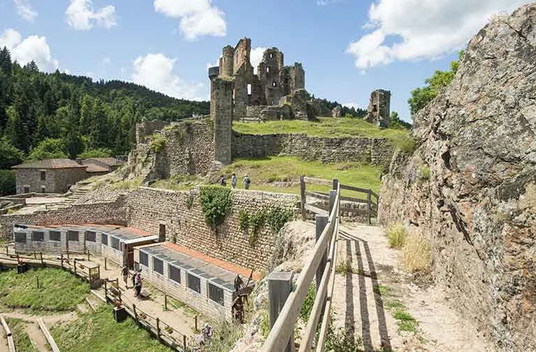 Castle Rochebaron, France